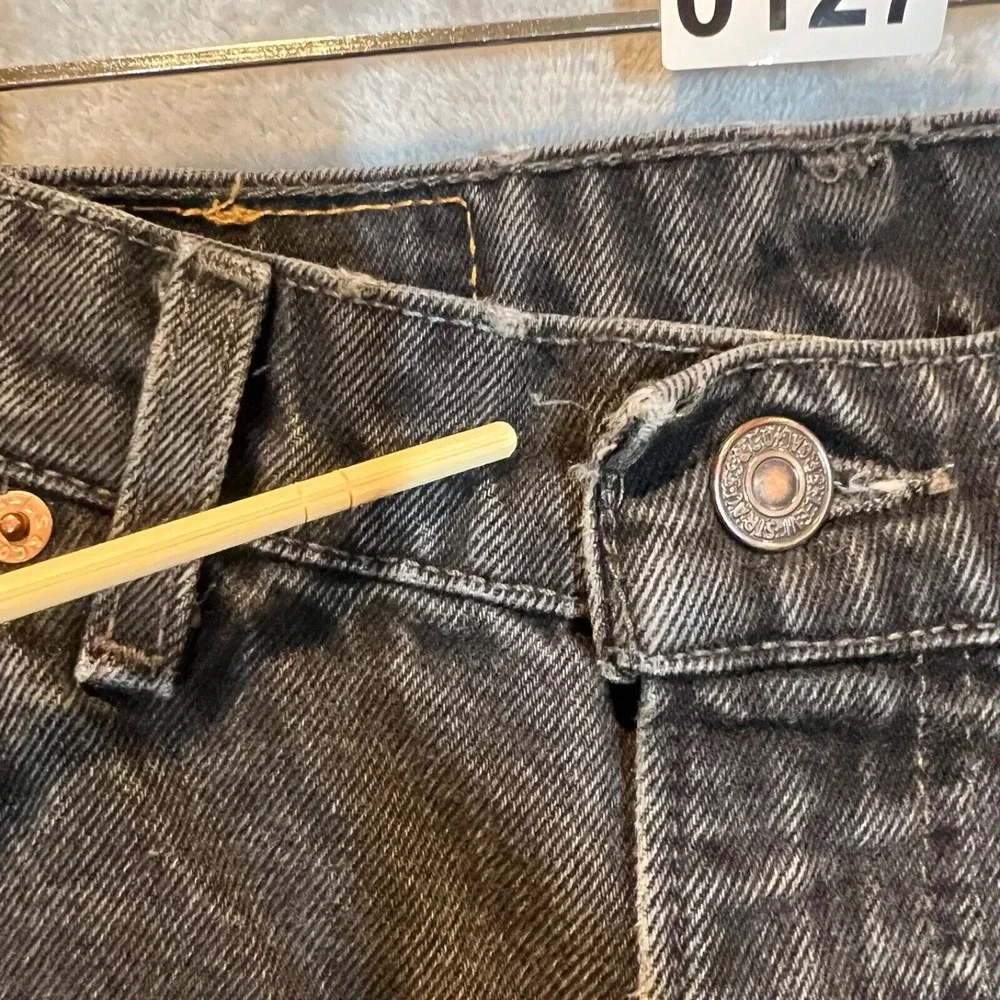 Levis 550 Jeans Mens 36x30 (see measurements) Black Made in USA‎ Relaxed Fit